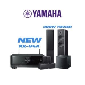 AMAHA RX-V4A +NS160 PACKAGE+YAMAHA 100W 10" SUB